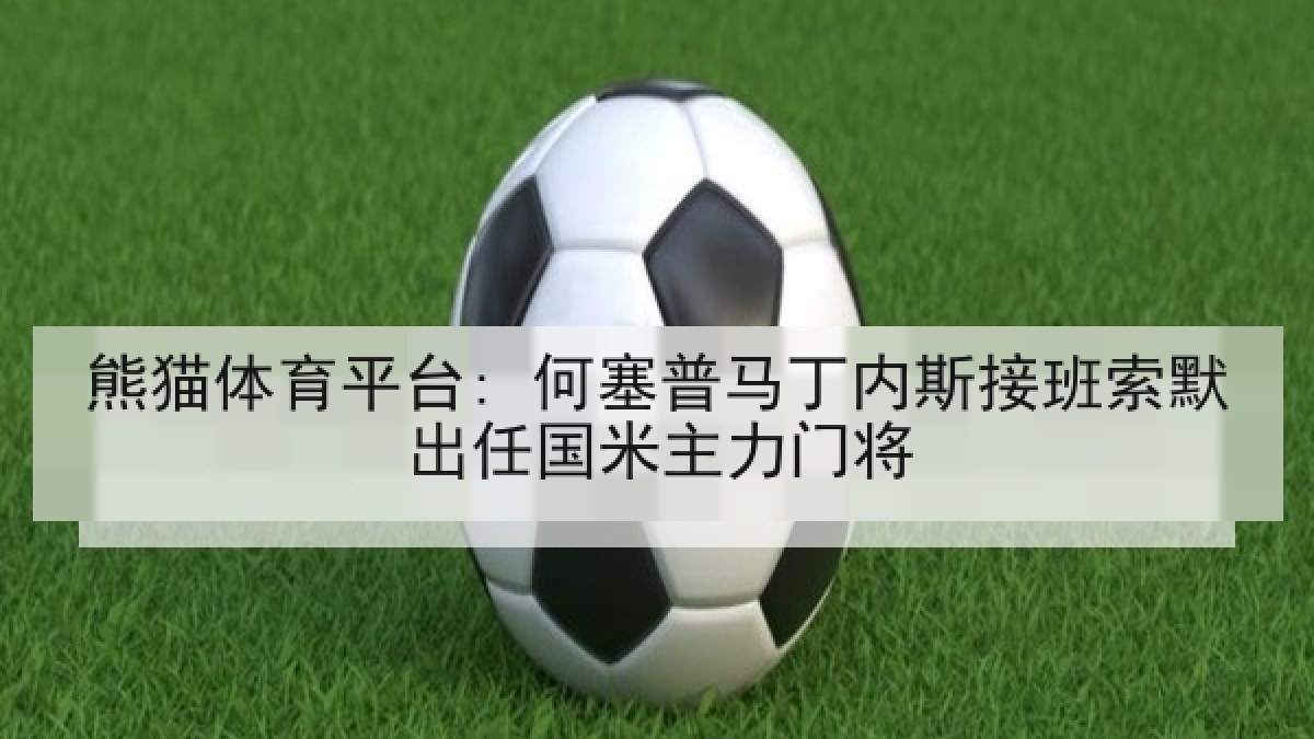 熊猫体育平台: 何塞普马丁内斯接班索默出任国米主力门将